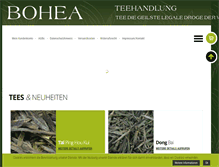 Tablet Screenshot of bohea.de