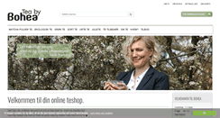 Desktop Screenshot of bohea.dk